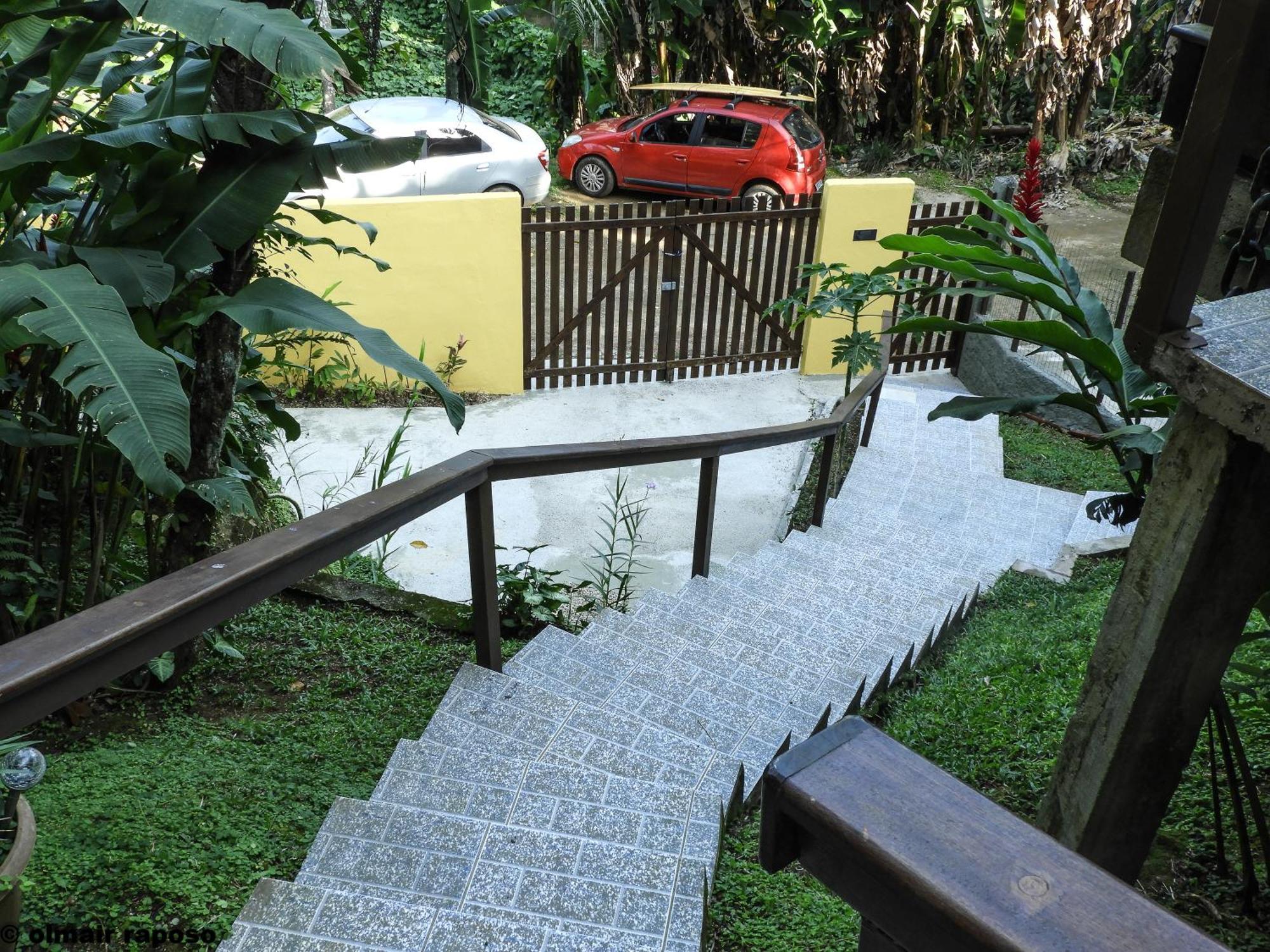 Suíte flores na Vermelha do Centro Ubatuba Exterior foto